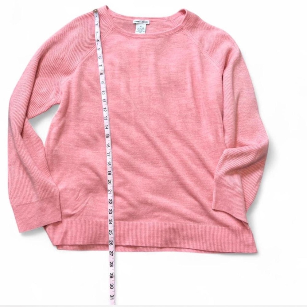Pink Sweet Romeo Ribbed Raglan Sleeve Sweater‎ - Picture 8 of 8